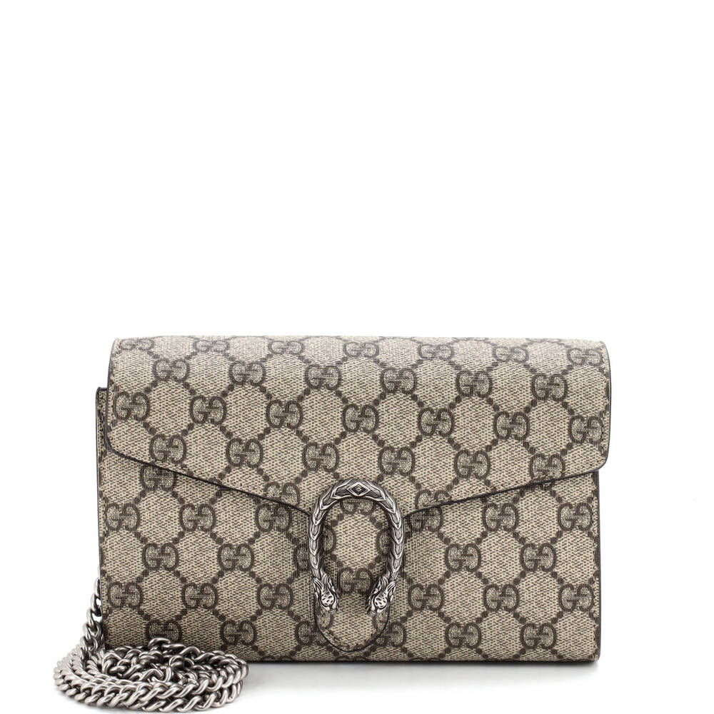Gucci Dionysus Chain Wallet Gg Coated #320571G15B